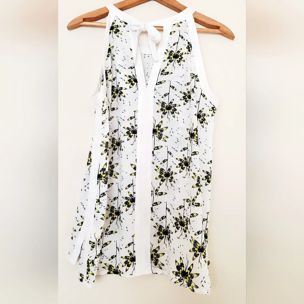Collective Concepts floral print halter tank - Picture 5 of 5